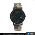 Army green watch army watch, stainless steel back quartz watch for sport
